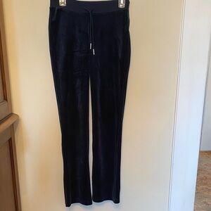 Juicy Couture Navy Velour Lounge Pants
